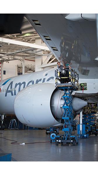 American Airlines’ maintenance operation