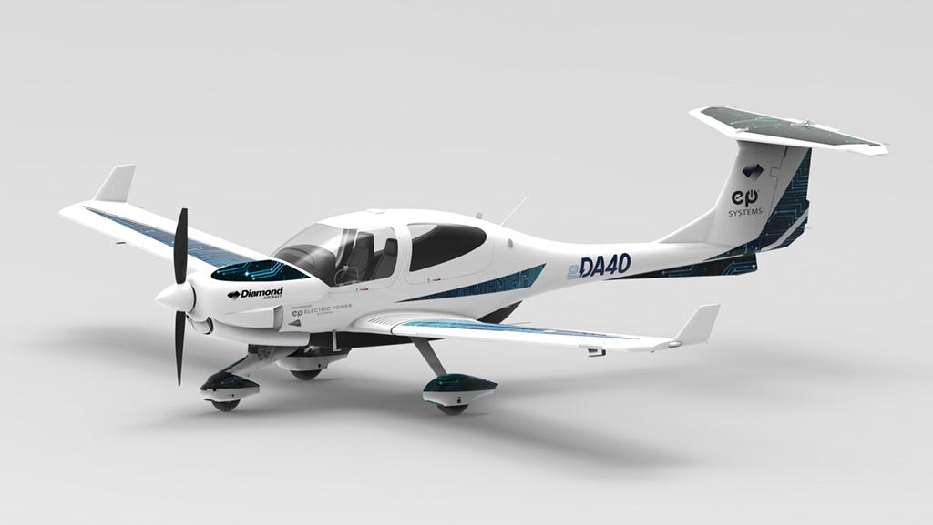 Diamond Aircraft eDA40 battery-powered aircraft