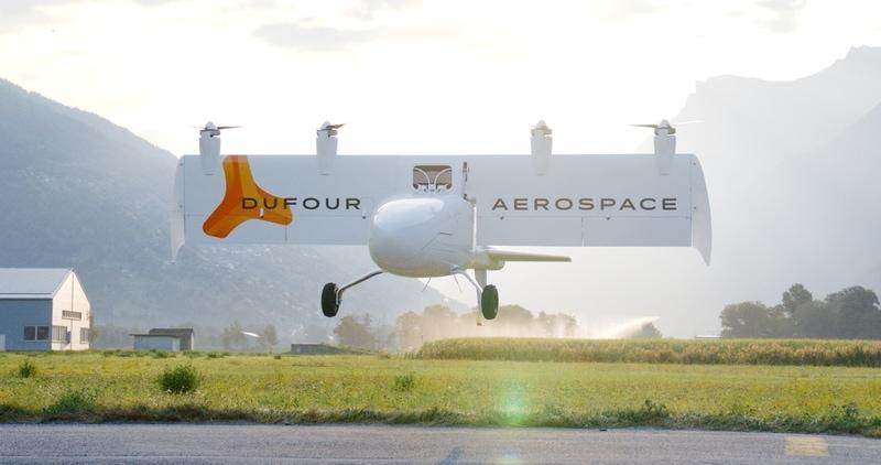 Dufour Aerospace Aero3 prototype eVTOL