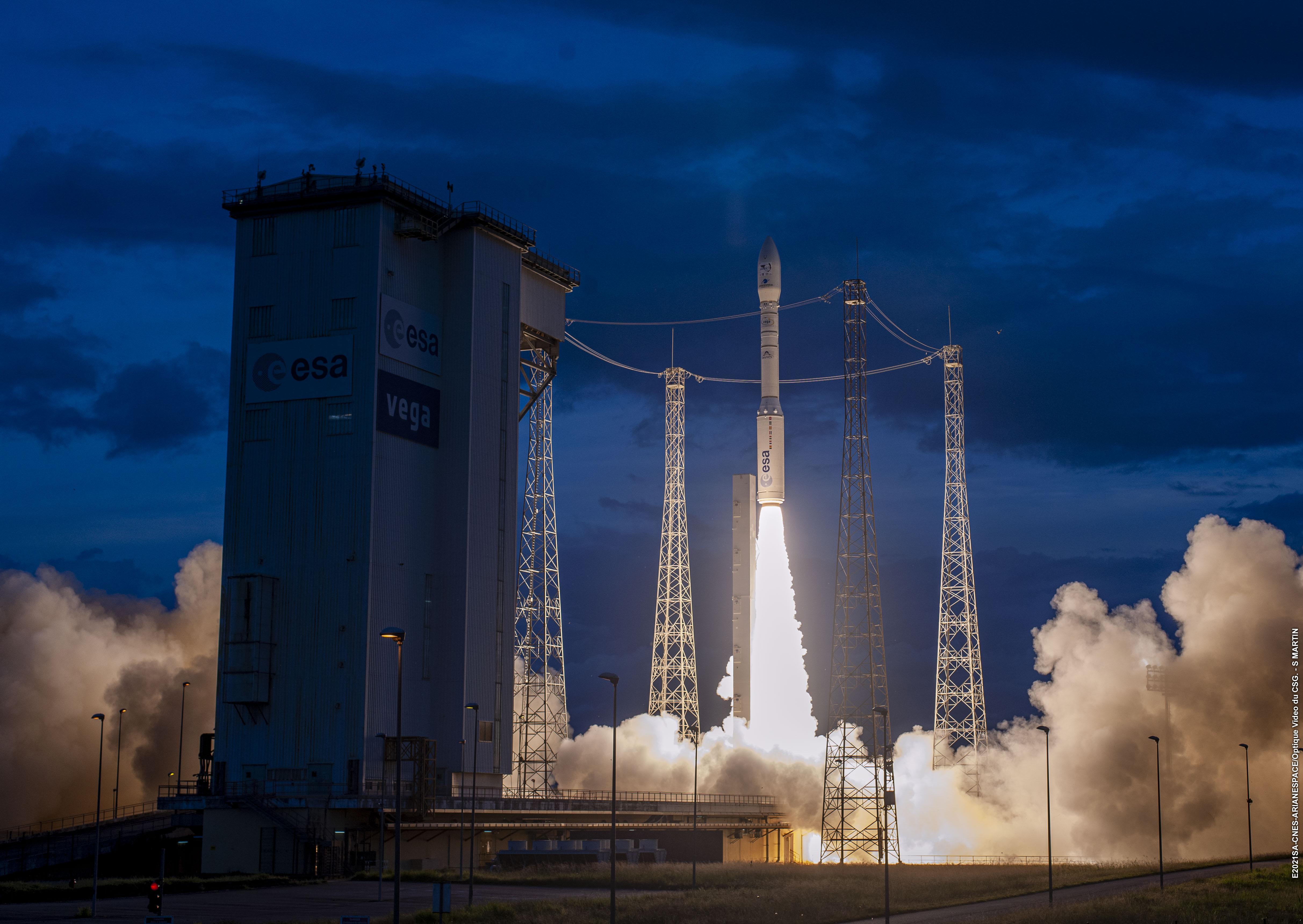 Arianespace Vega launch