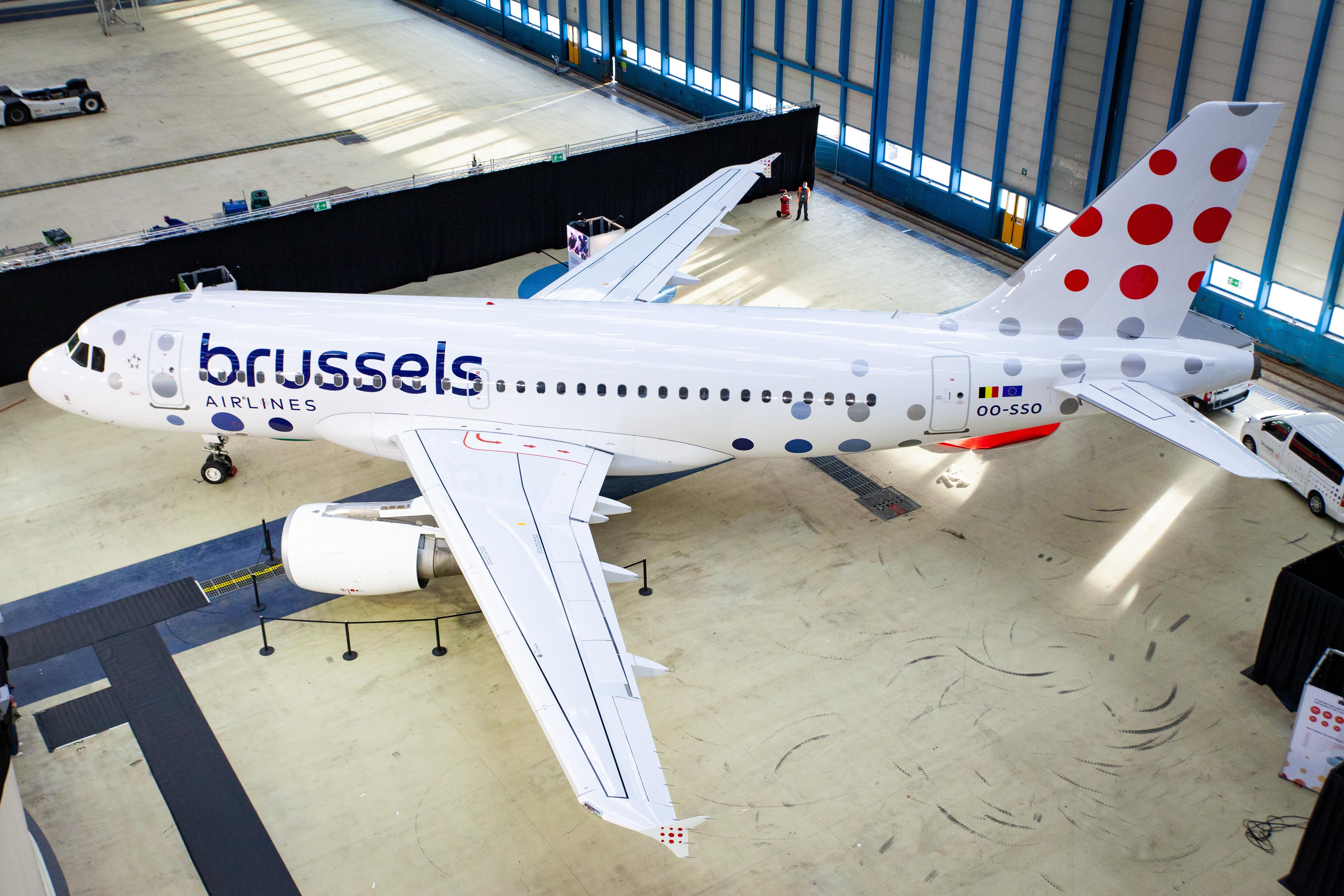 new Brussels Airlines logo Nov 2021