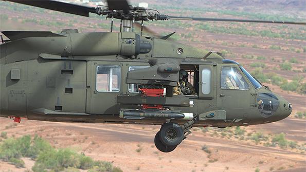 U.S. Army UH-60 Black Hawk helicopter