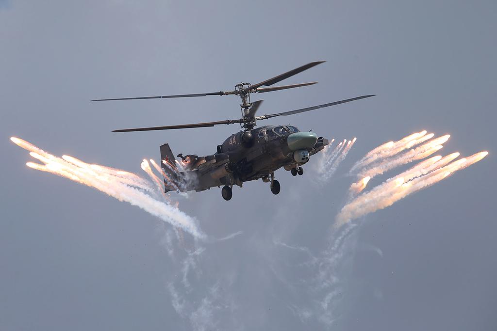 Russian Helicopters Kamov Ka-52 attack helicopter