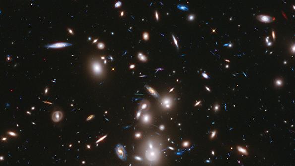 galaxy  cluster Abell 2744 