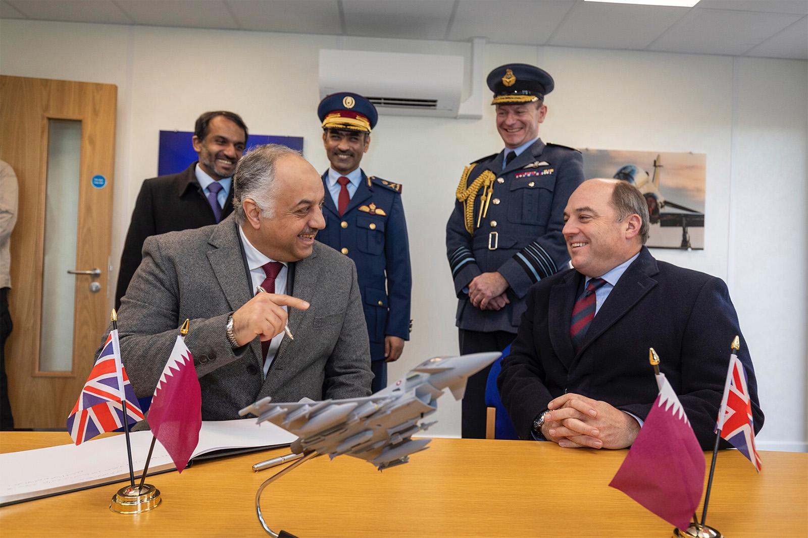 UK/Qatar defense ministers