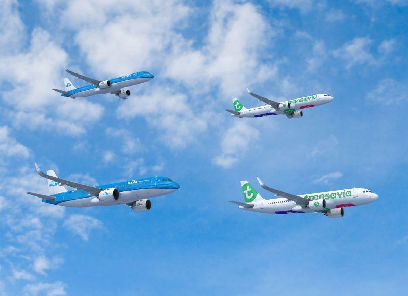 Transavia and KLM A320neo and A321neo