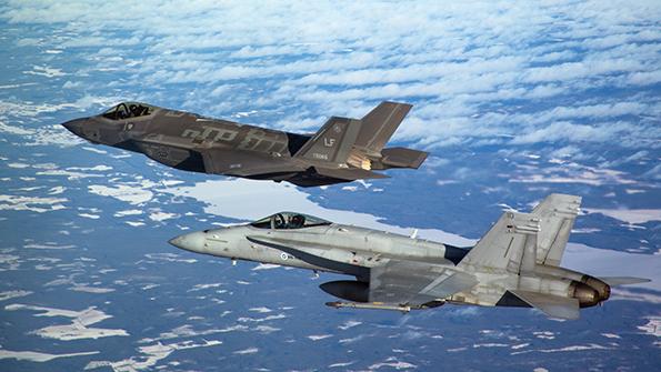 Finland’s  F/A-18C/D Hornets and F-35