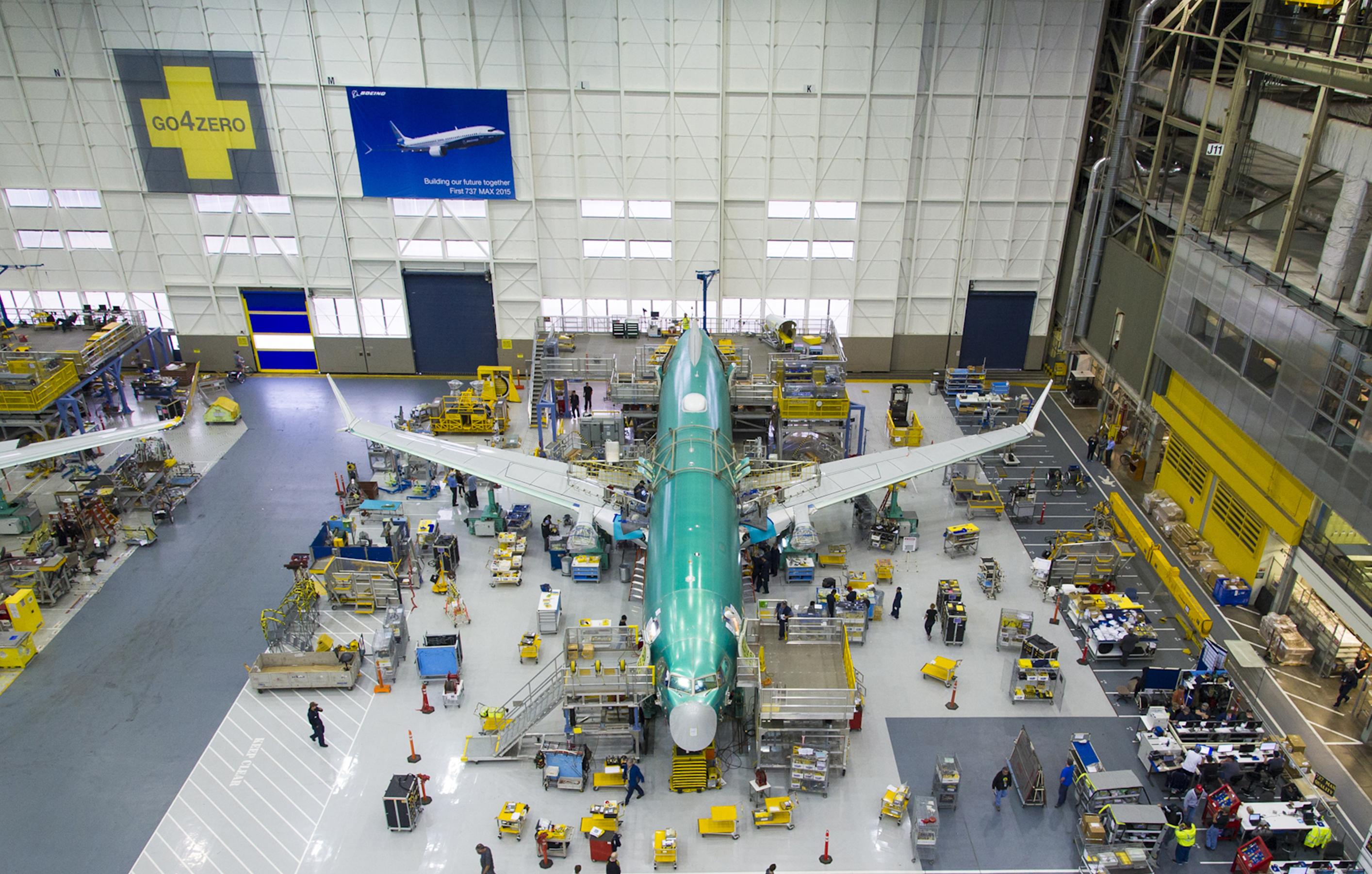 737 MAX production