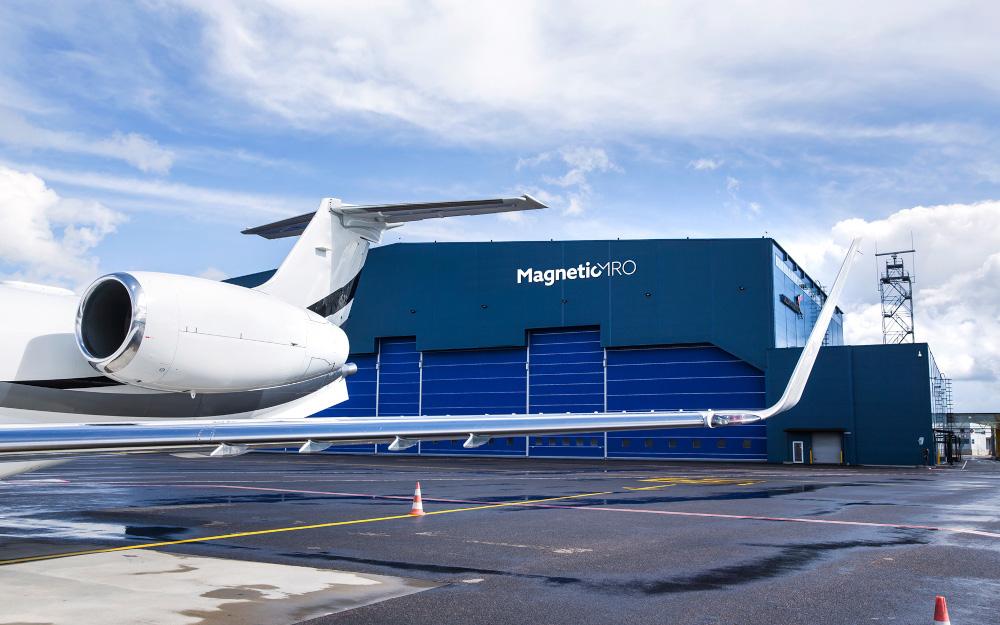 Magnetic MRO hangar in Tallinn Estonia