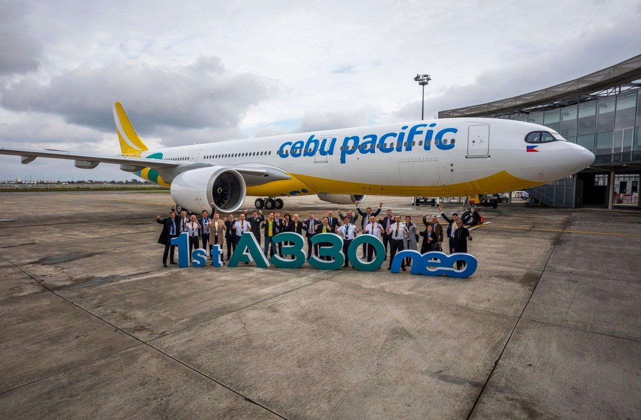 Cebu Pacific A330neo on tarmac