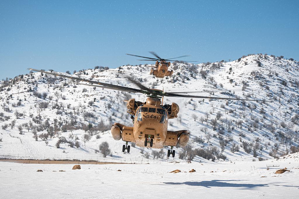 Israeli CH-53s Yasur 2025