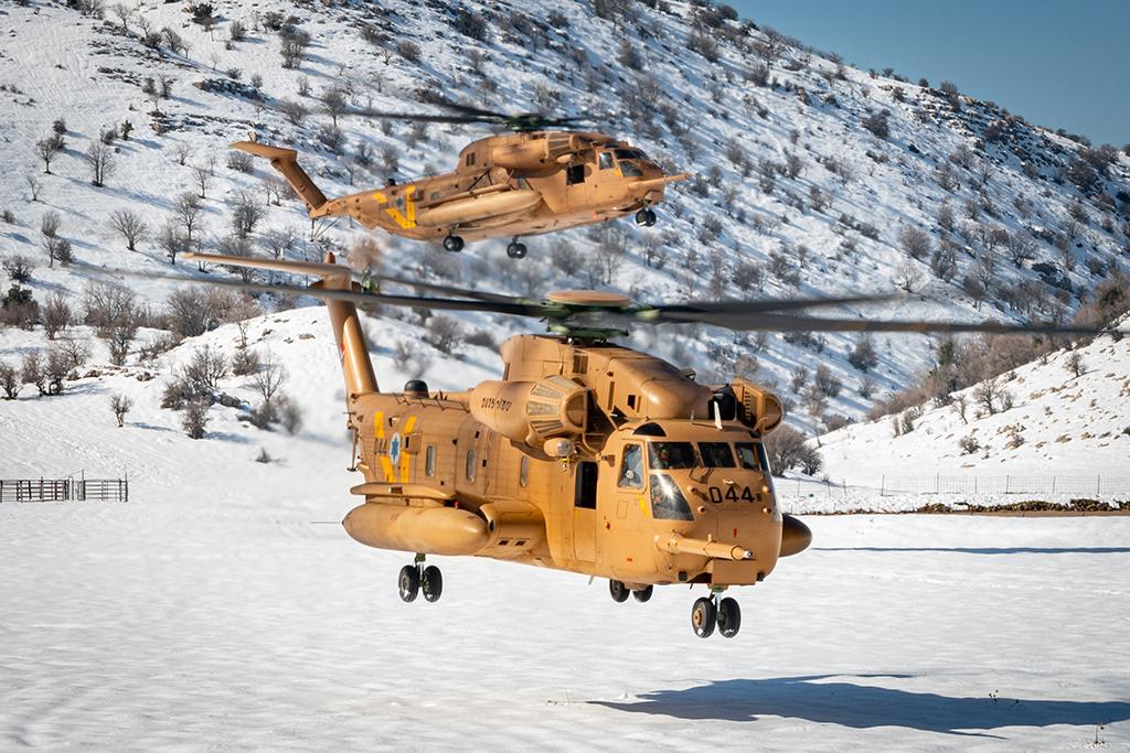 Israeli CH-53s Yasur 2025
