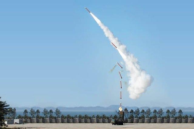 South Korean Low Altitude Missile Defense missile test