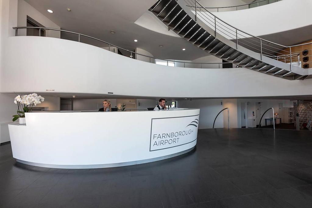 Farnborough Airport Terminal Central Atrium