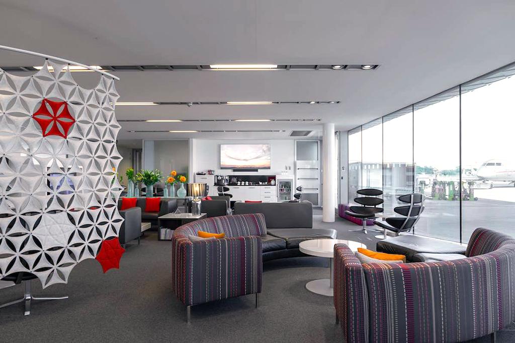 Farnborough Airport Terminal Ground-Floor Lounge