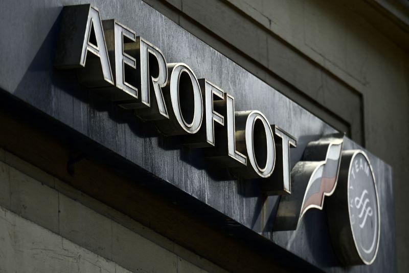 Aeroflot sign