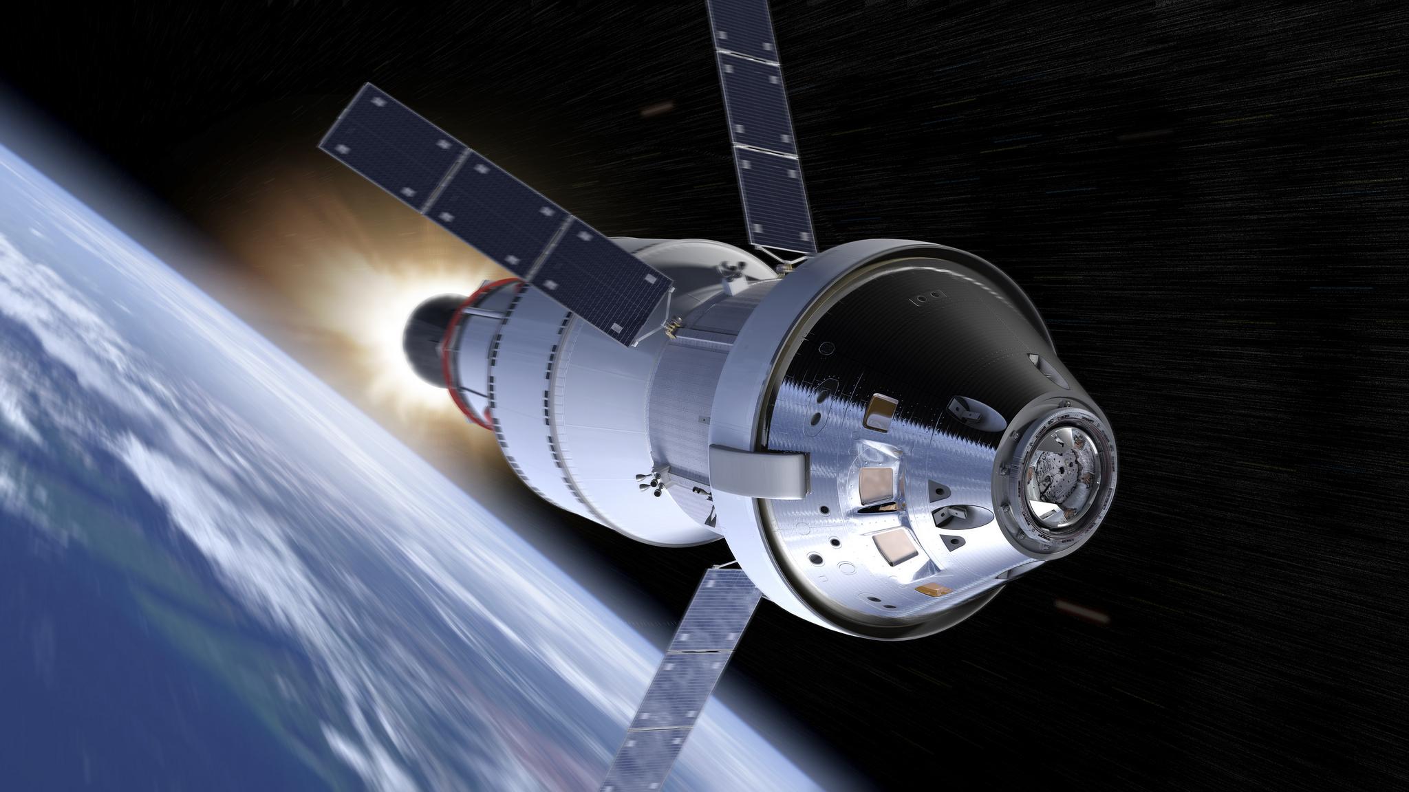 NASA Artemis capsule