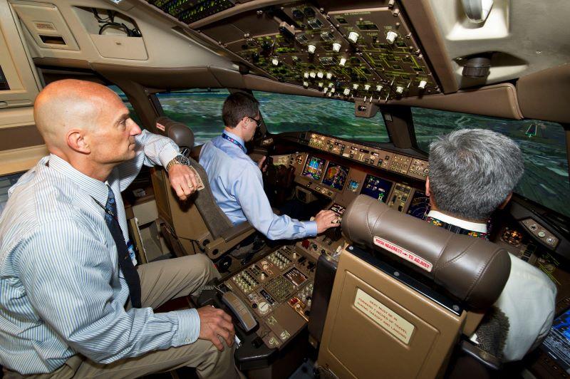 Boeing pilot training in Russia