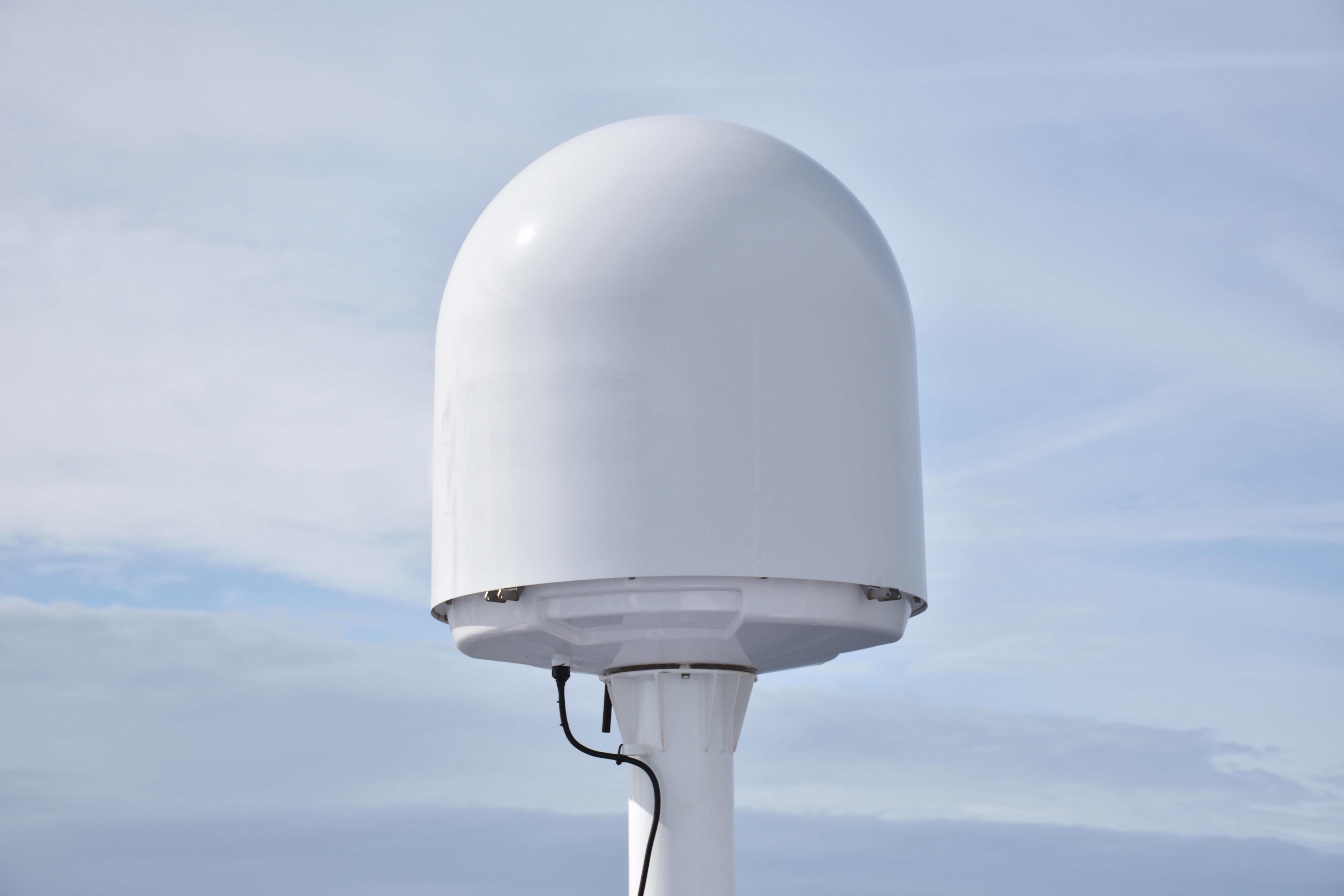Inmarsat antenna dome