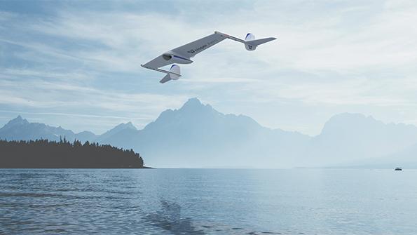 Whisper Aero drone concept