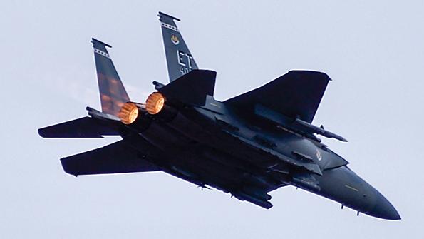 Boeing F-15EX fighter aircraft