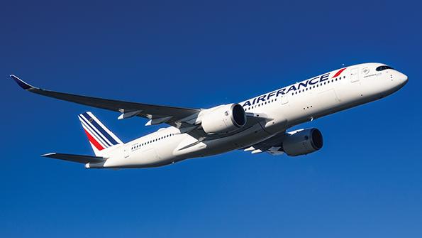 Air France aircraft in flight