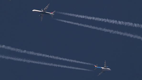 aircraft in sky 
