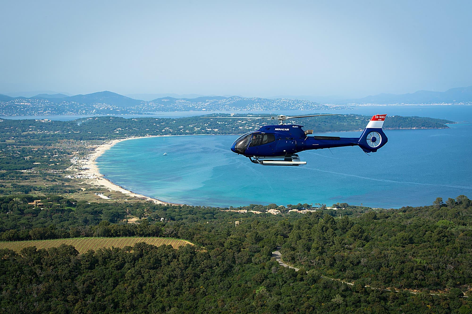 Monacair helicopter shuttle