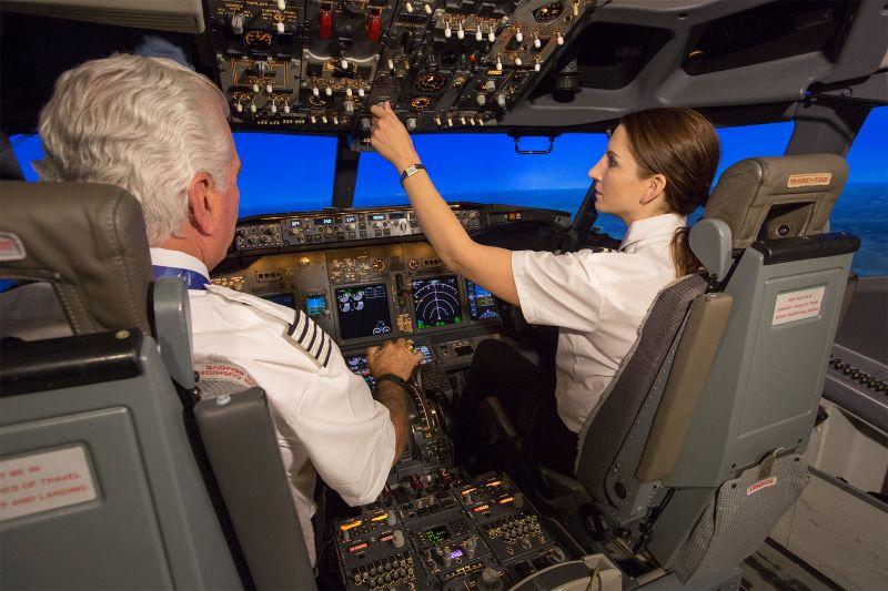 Boeing pilot training