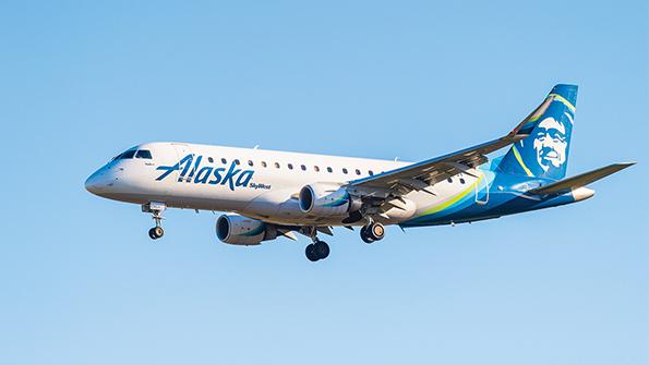 Alaska Skywest aircraft