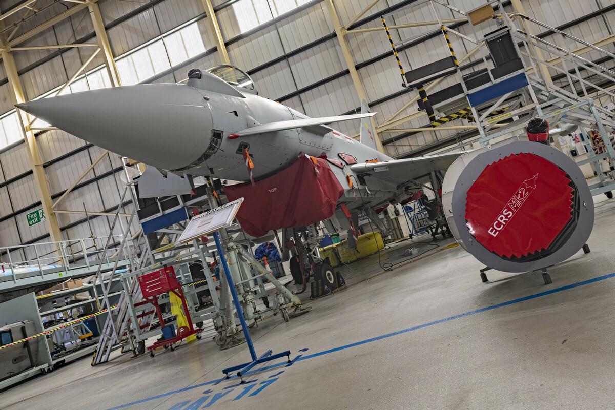 BAE Systems, Leonardo Eye Typhoon Radar 2 Flight Test In 2023 ...