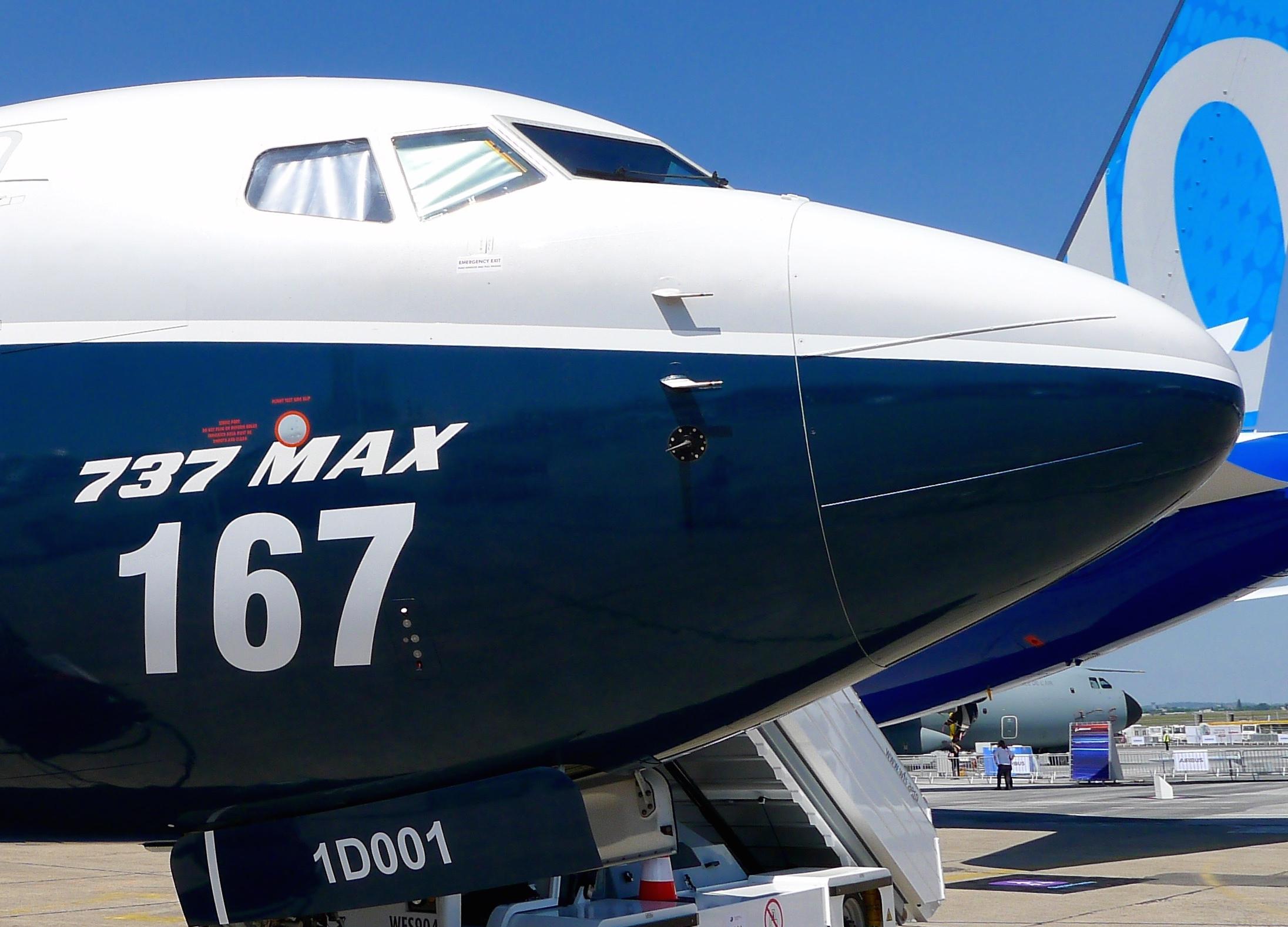 737 MAX nose