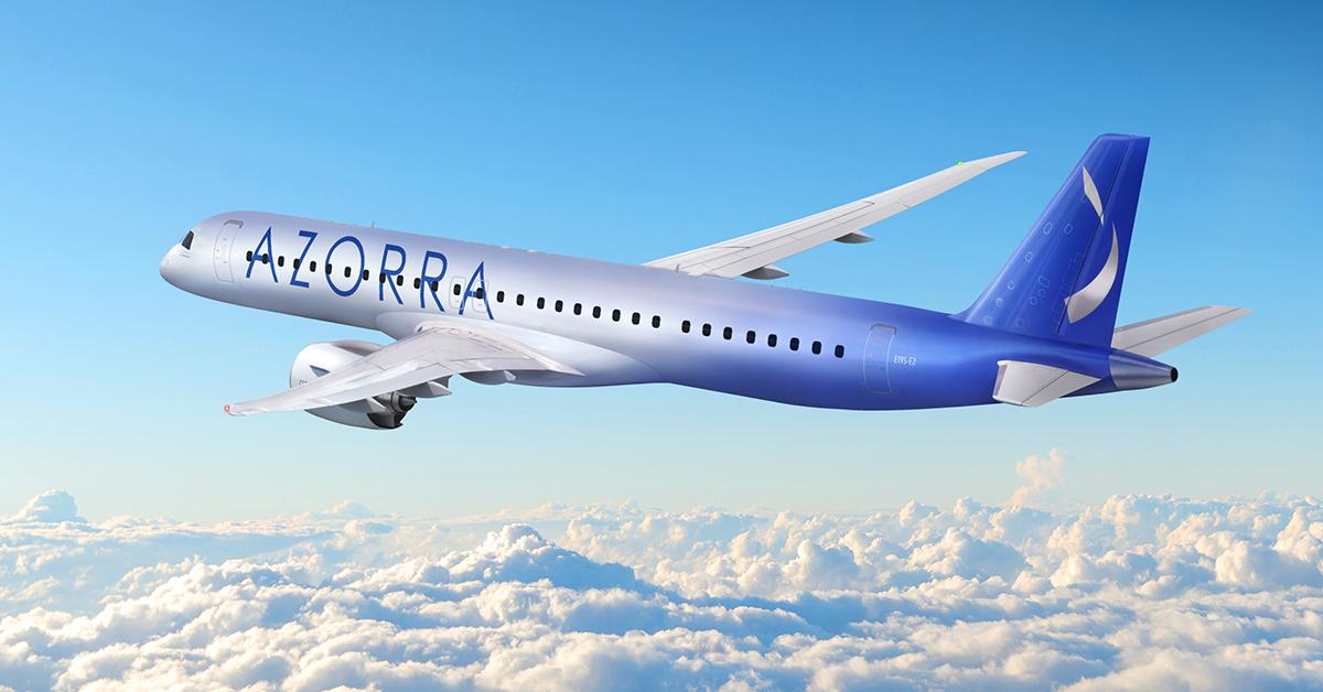 Azorra E2 flying