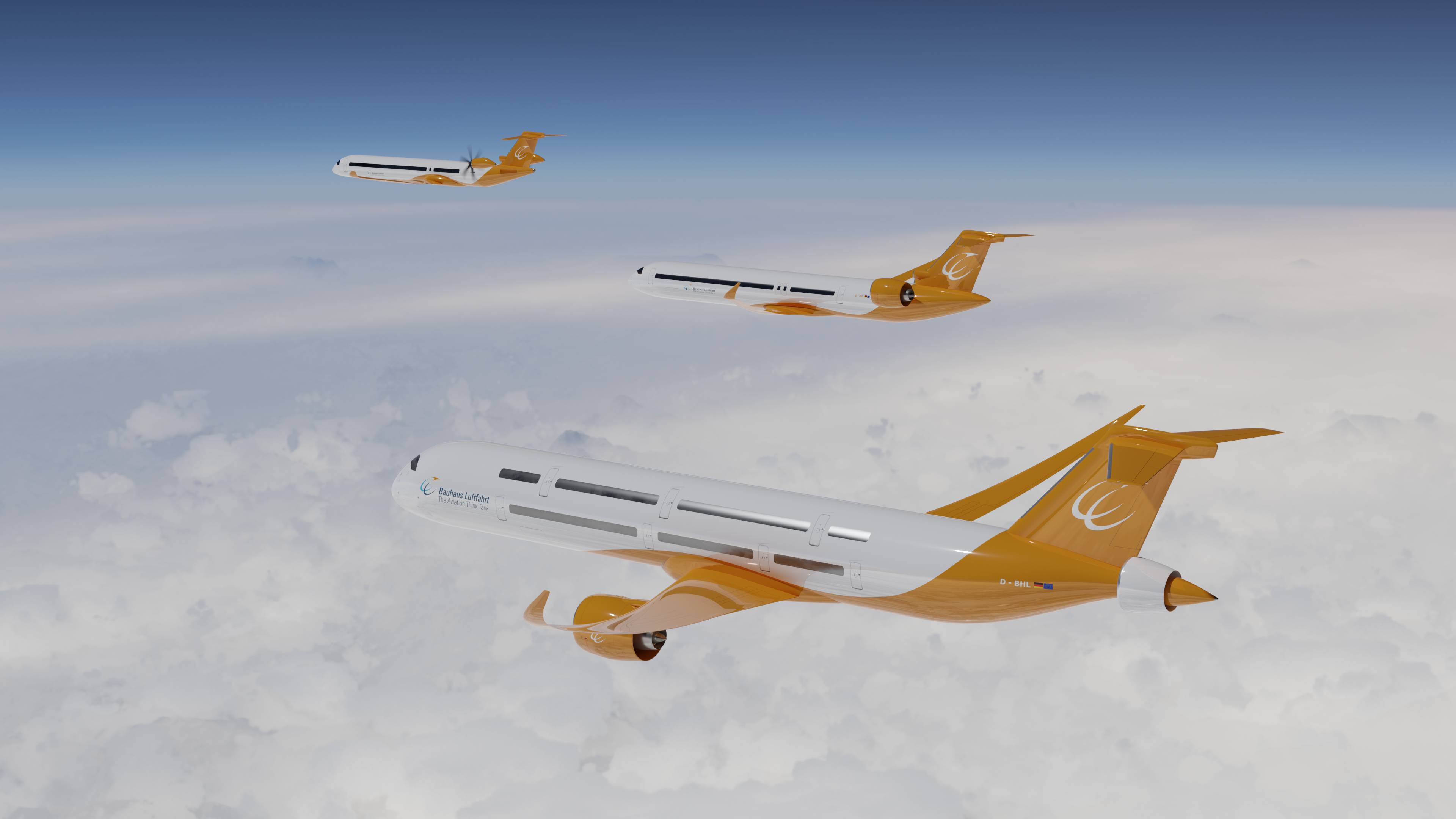 Bauhaus luftfahrt formation