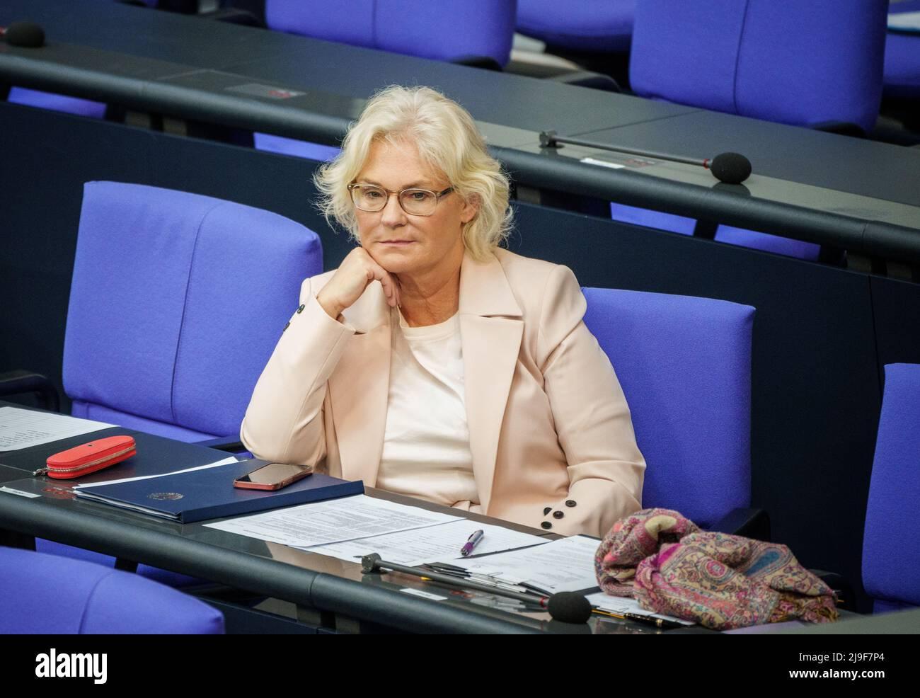 German Defense Minister Christine Lambrecht