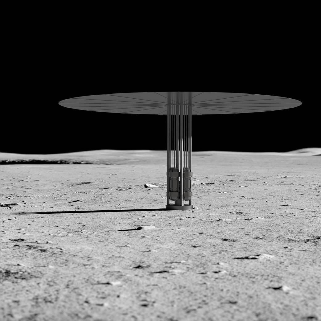 Concept of lunar surface power system