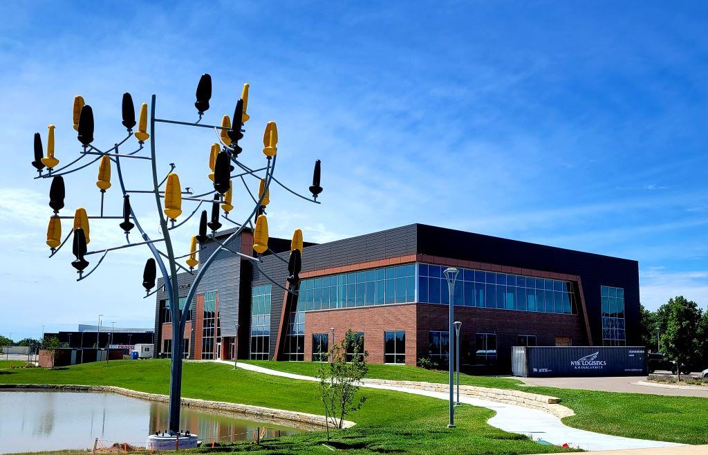 The Smart Factory includes three wind trees.