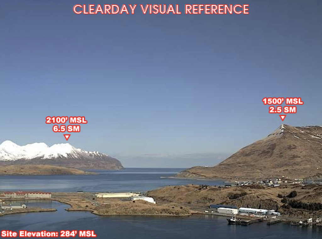 Unalaska Airport weather camera view