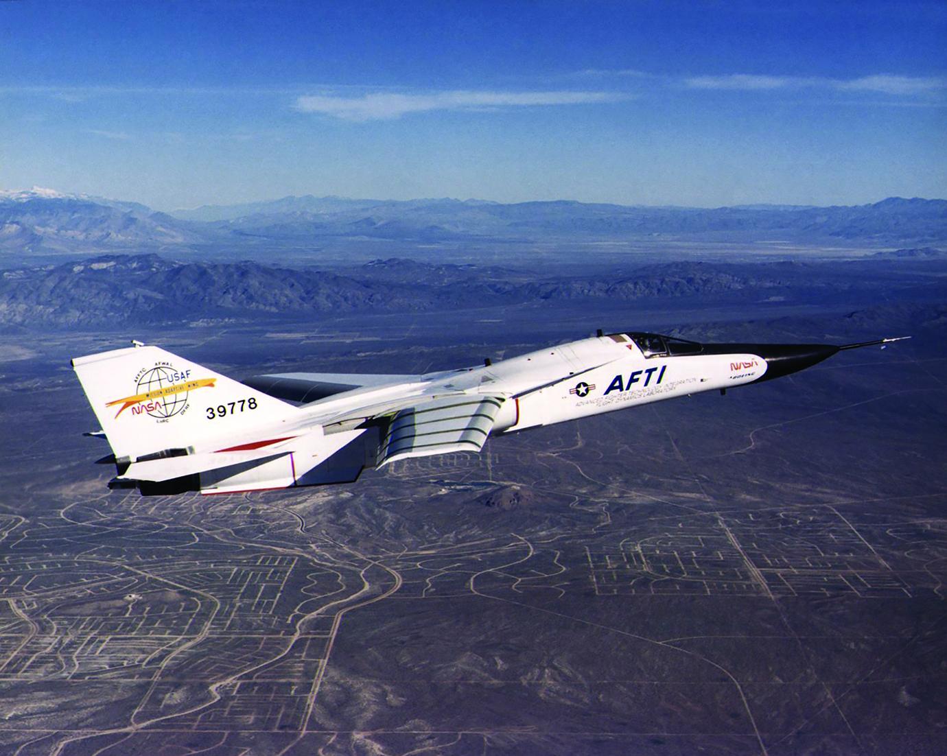 modified General Dynamics AFTI/F-111A Aardvark