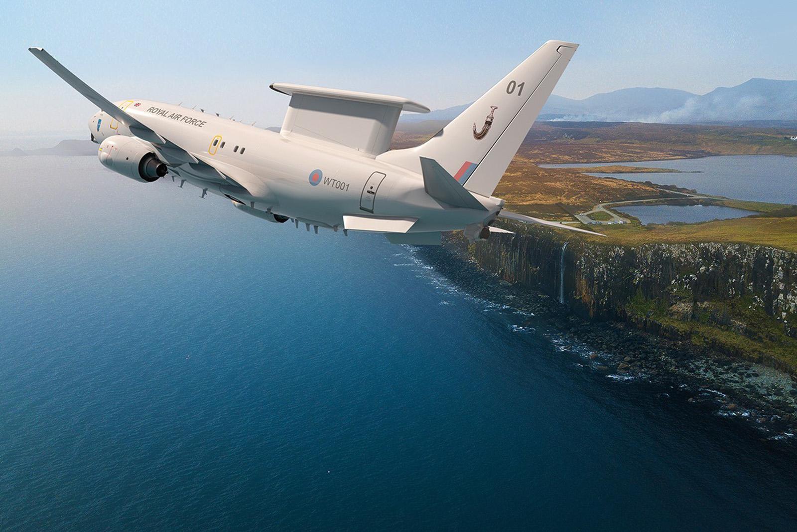 RAF’s new Wedgetail airborne early warning platform 