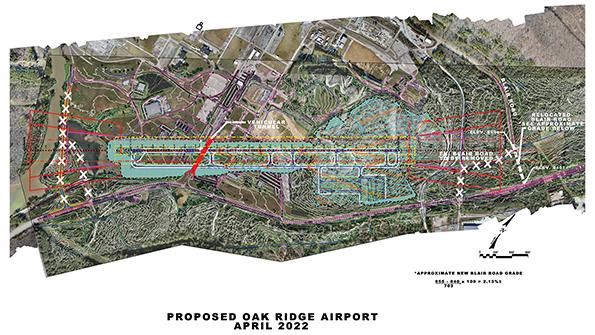 proposed oak ridge airport rendering 