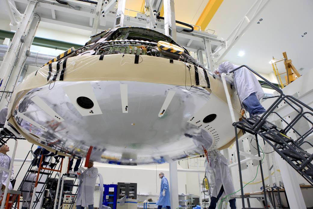 NASA’s Artemis I Orion Prepared To Take The Heat | Aviation Week Network