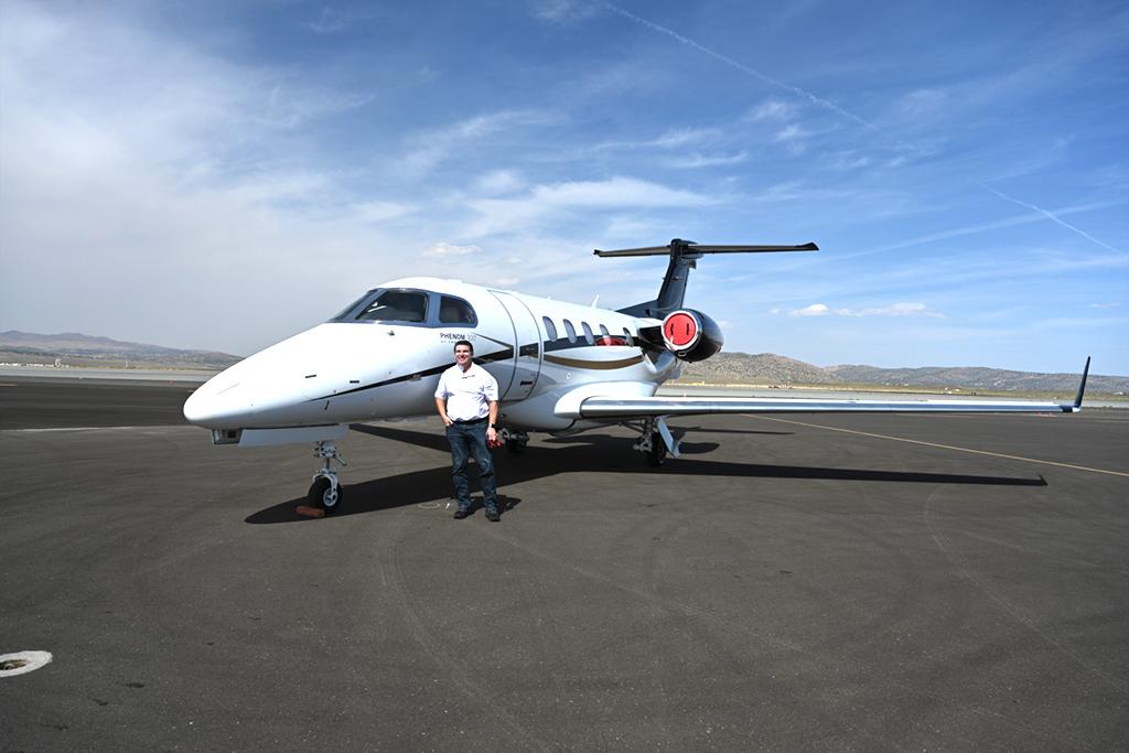 Rep. Jay Obernolte and the Embraer Phenom 300