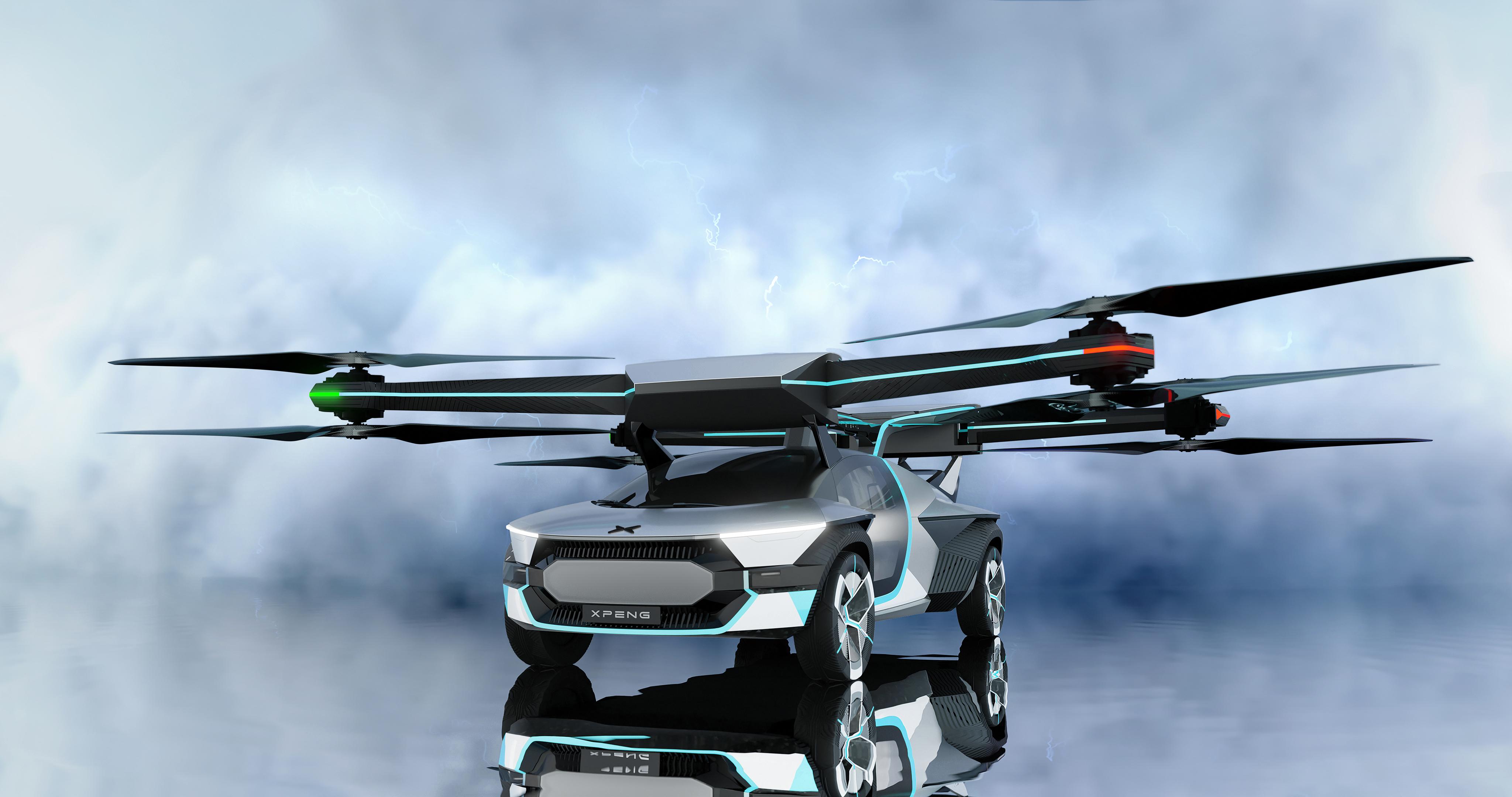 Carmaker XPeng Flies eVTOL Flying Car Demo Aviation Week Network