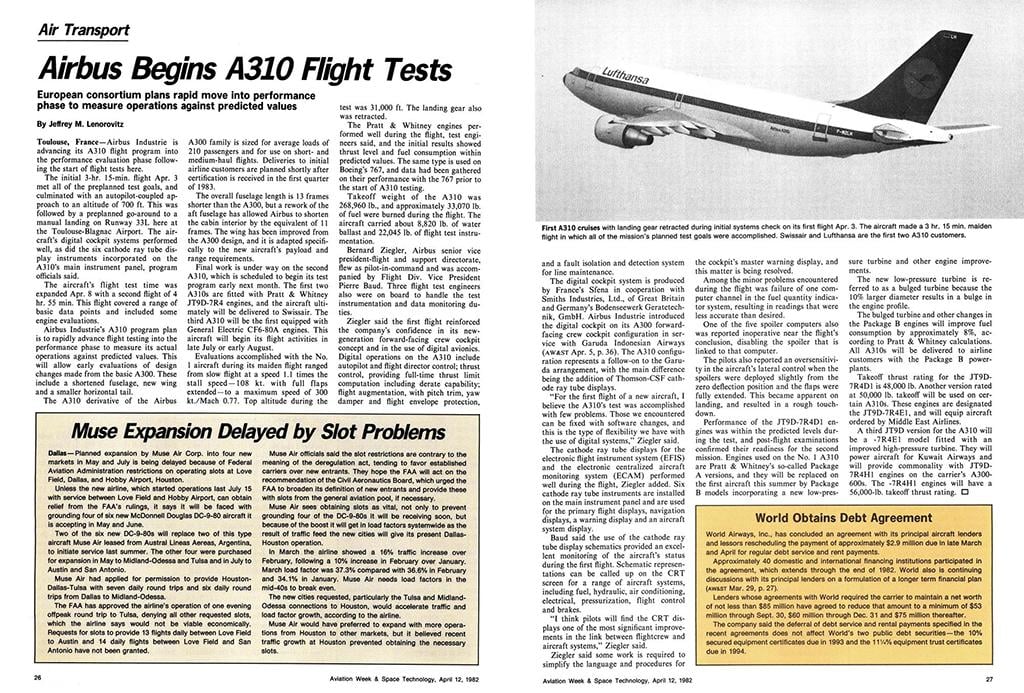 In Pictures: The Airbus A300’s Most Important Milestones