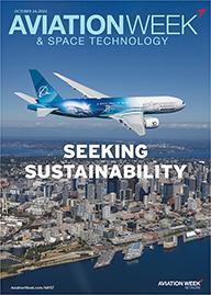 sustainable aircraft over city