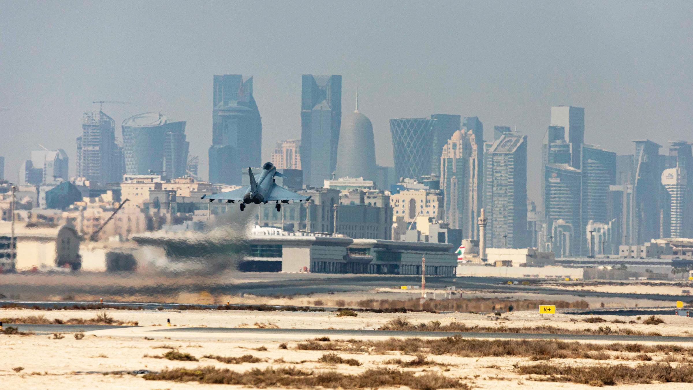 skyline of Doha