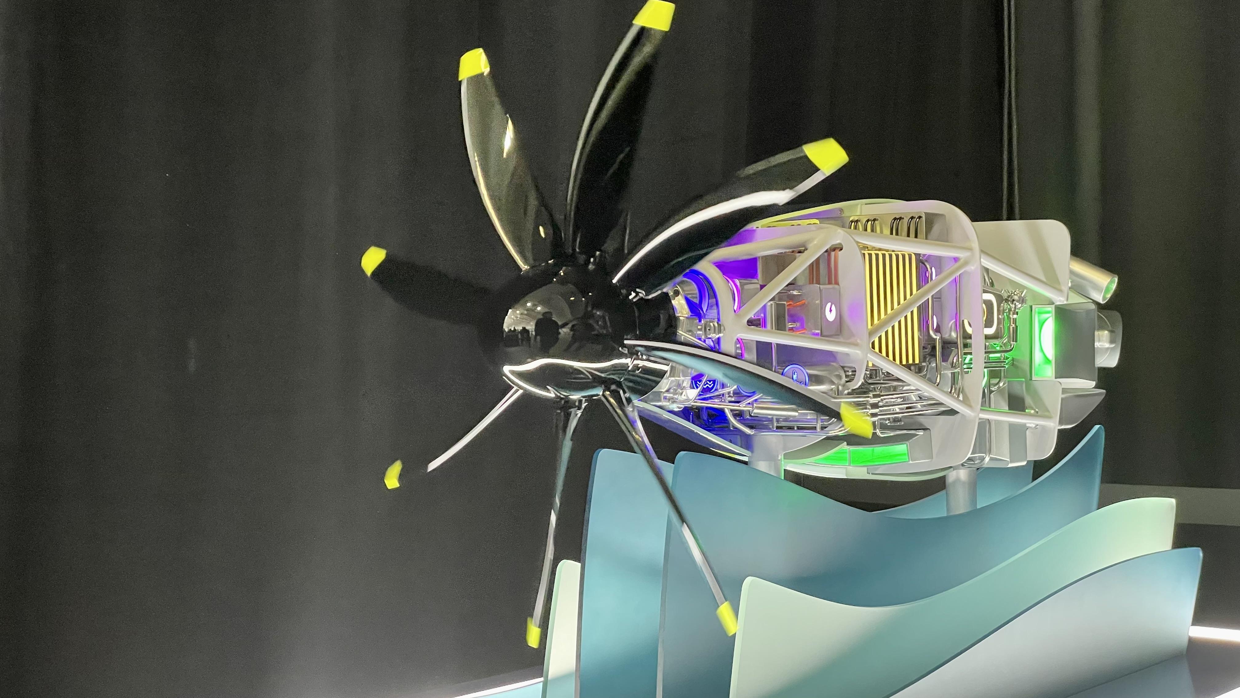 Fuel Cell engine model at Airbus Summit 2022