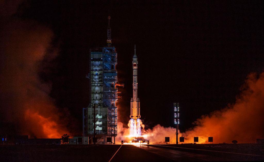 China Launches Shenzhou-15 For Its First Space Station Handover ...