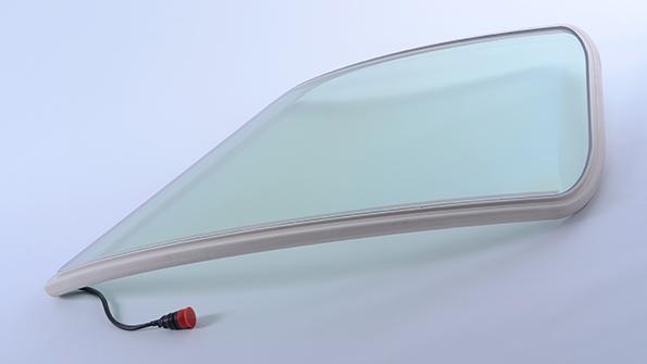 curved aircraft windscreen